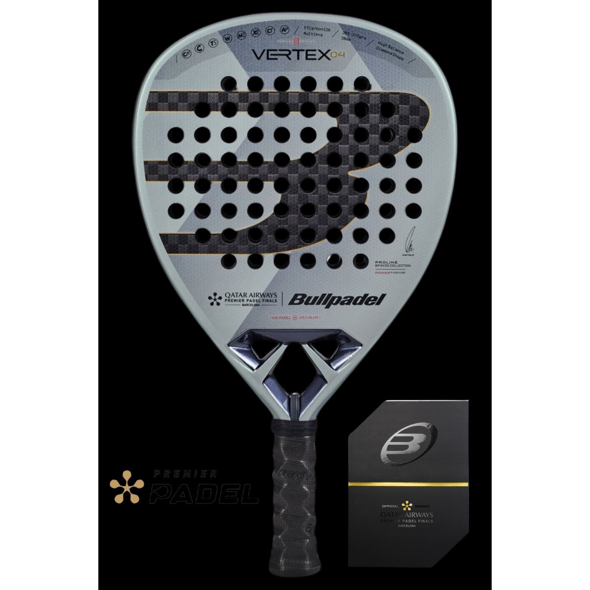 Bullpadel Vertex 04 2025 - Premier Padel Limited Edition - Padel bat