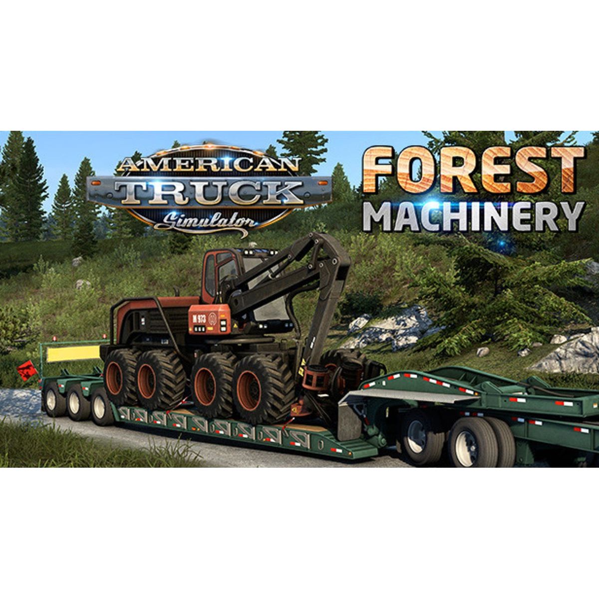 American Truck Simulator - Forest Machinery DLC Steam - EZGame.dk