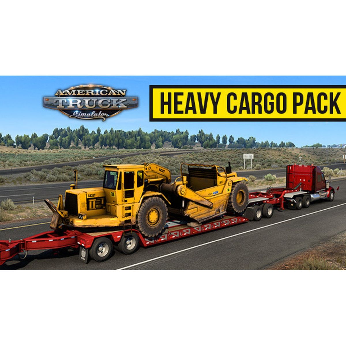 American Truck Simulator - Heavy Cargo Pack DLC Steam - EZGame.dk