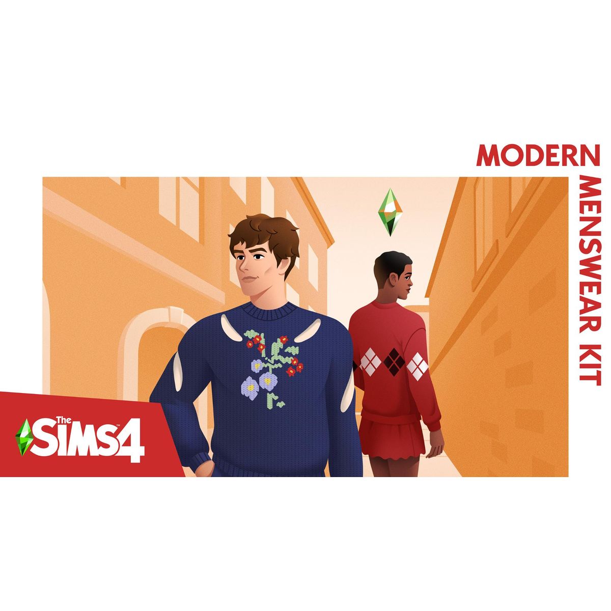 The Sims 4 - Modern Menswear Kit DLC Origin - EZGame.dk