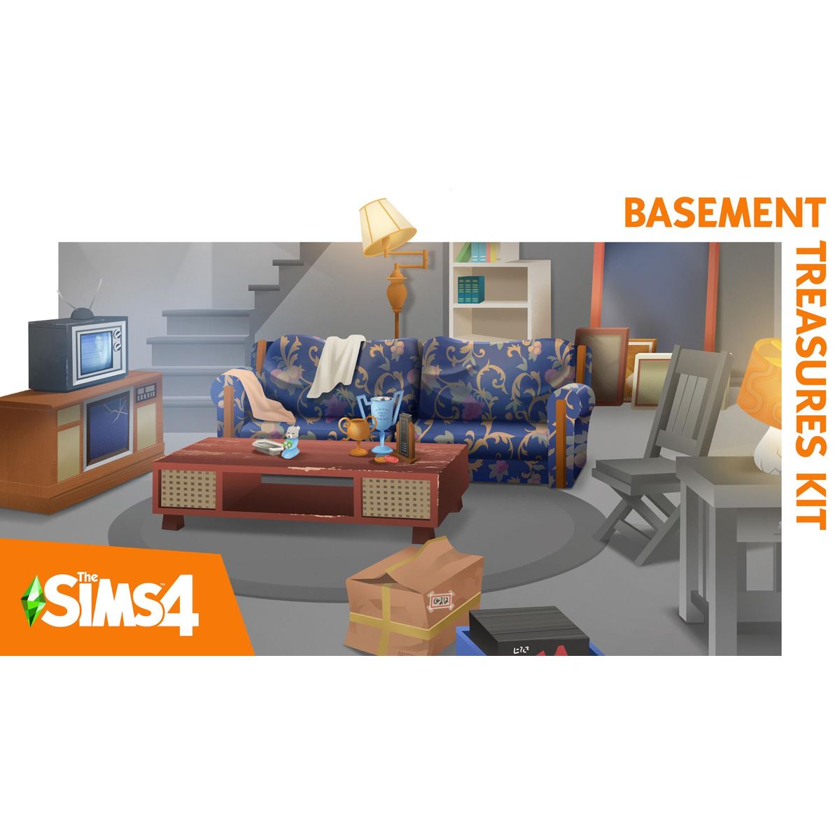 The Sims 4 - Basement Treasures Kit DLC Origin - EZGame.dk