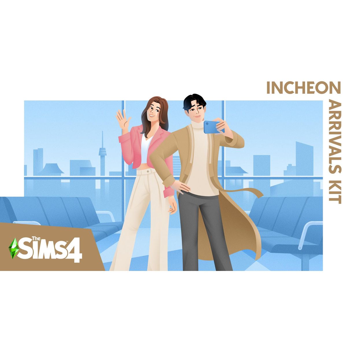 The Sims 4 - Incheon Arrivals Kit DLC Origin - EZGame.dk