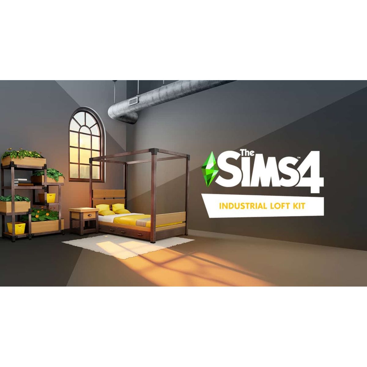 The Sims 4 - Industrial Loft Kit DLC Origin - EZGame.dk