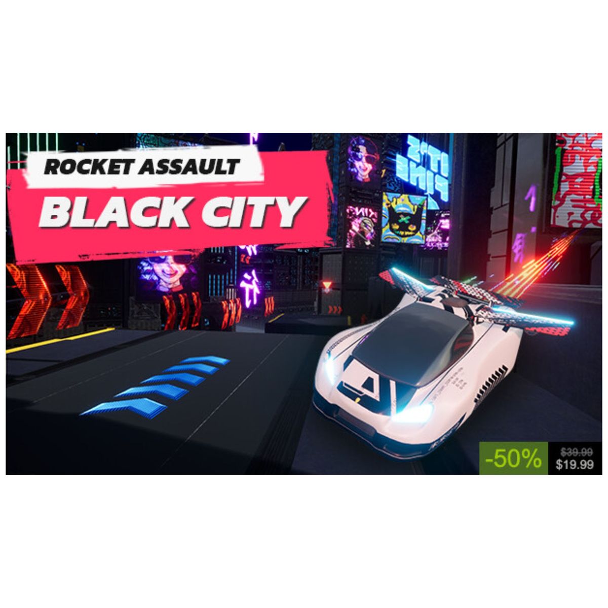 Rocket Assault: Black City Steam - Steam - EZGame.dk