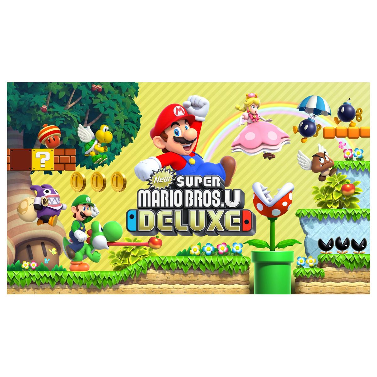 New Super Mario Bros U Deluxe Nintendo Switch - EZGame.dk