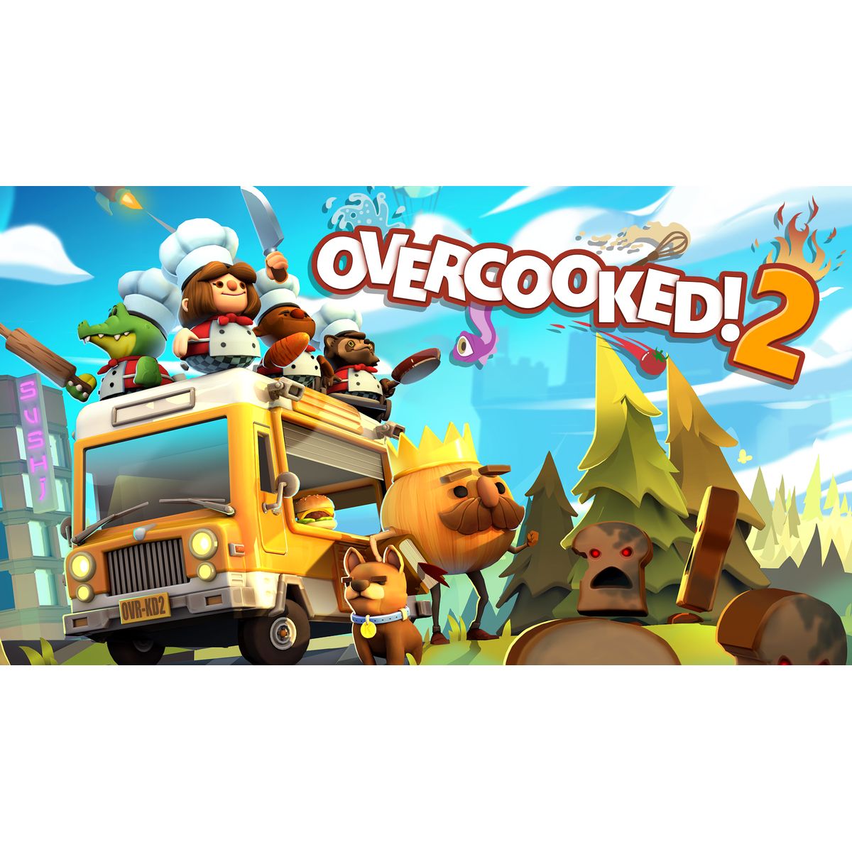 Overcooked 2 Nintendo Switch - Nintendo Switch - EZGame.dk