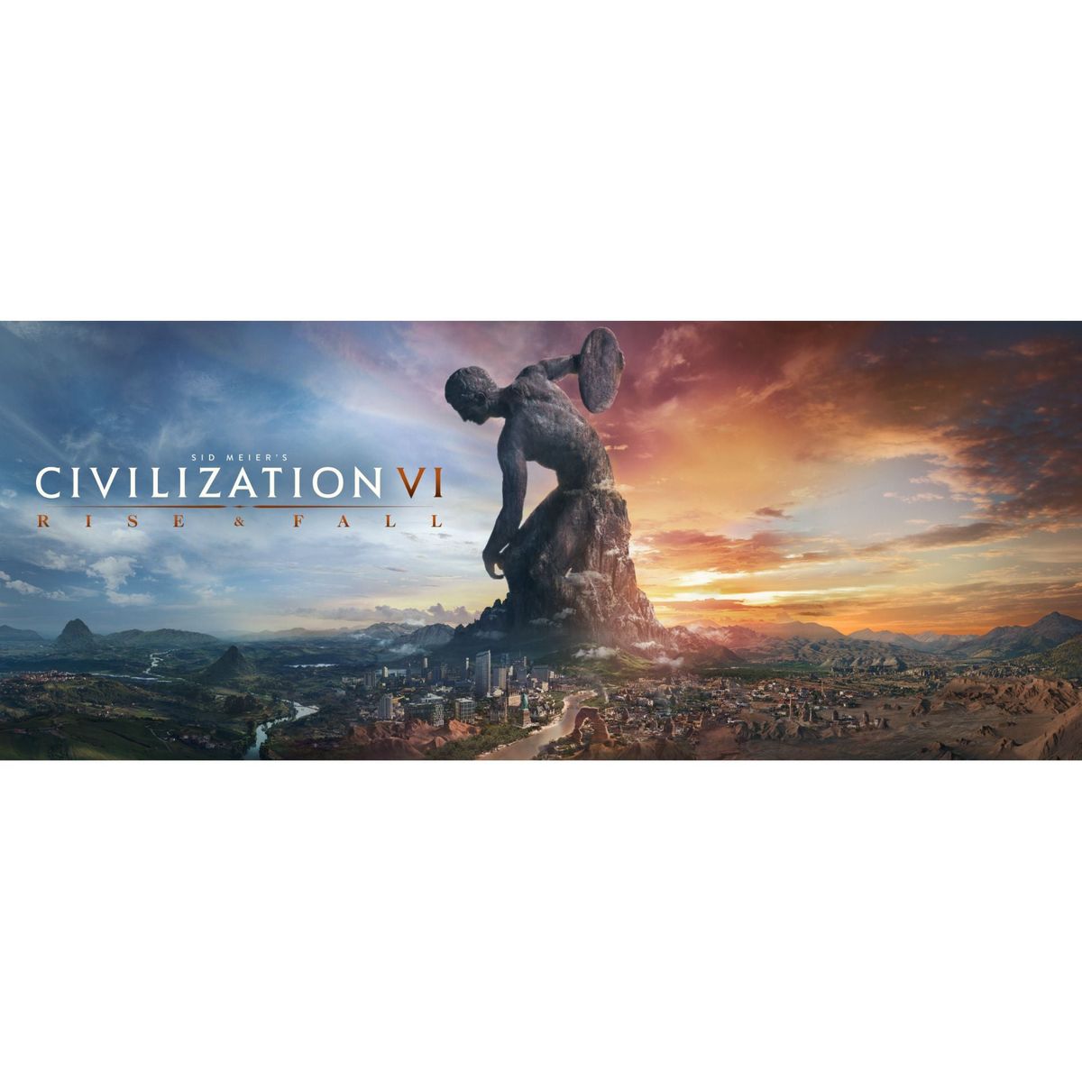 Sid Meiers Civilization VI - Rise and Fall DLC - CD Key - EZGame.dk