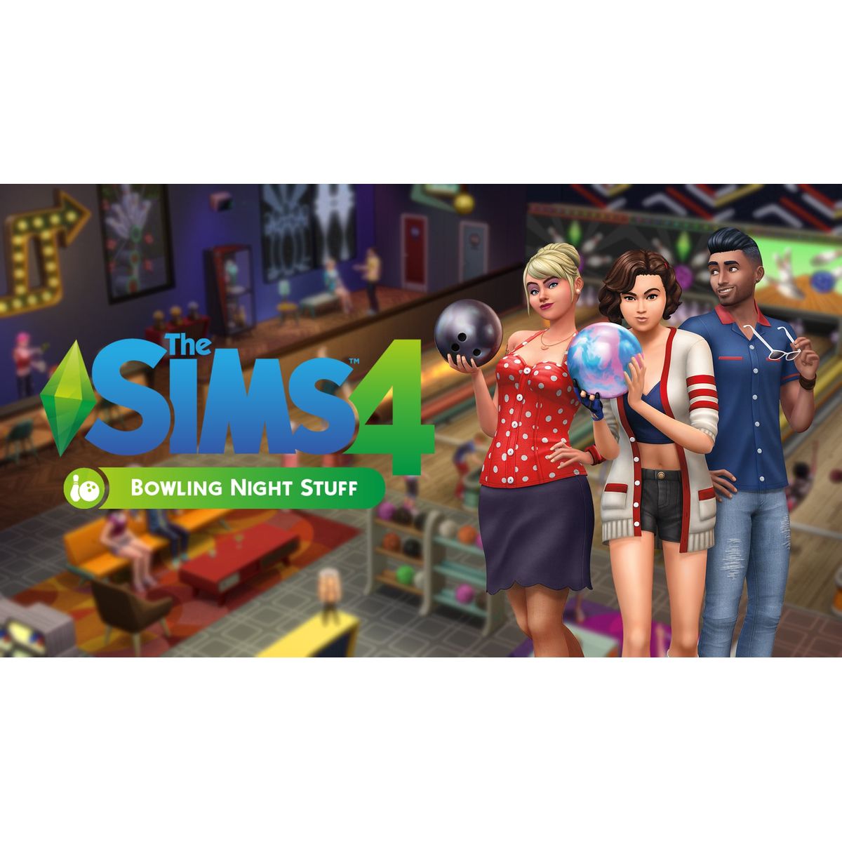 The Sims 4 - Bowling Night Stuff (PC & MAC) - CD Key - EZGame.dk