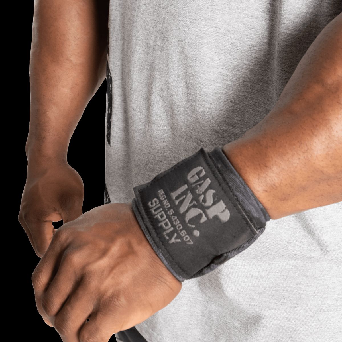 GASP Heavy Duty Wrist Wraps 24" - Dark Camo