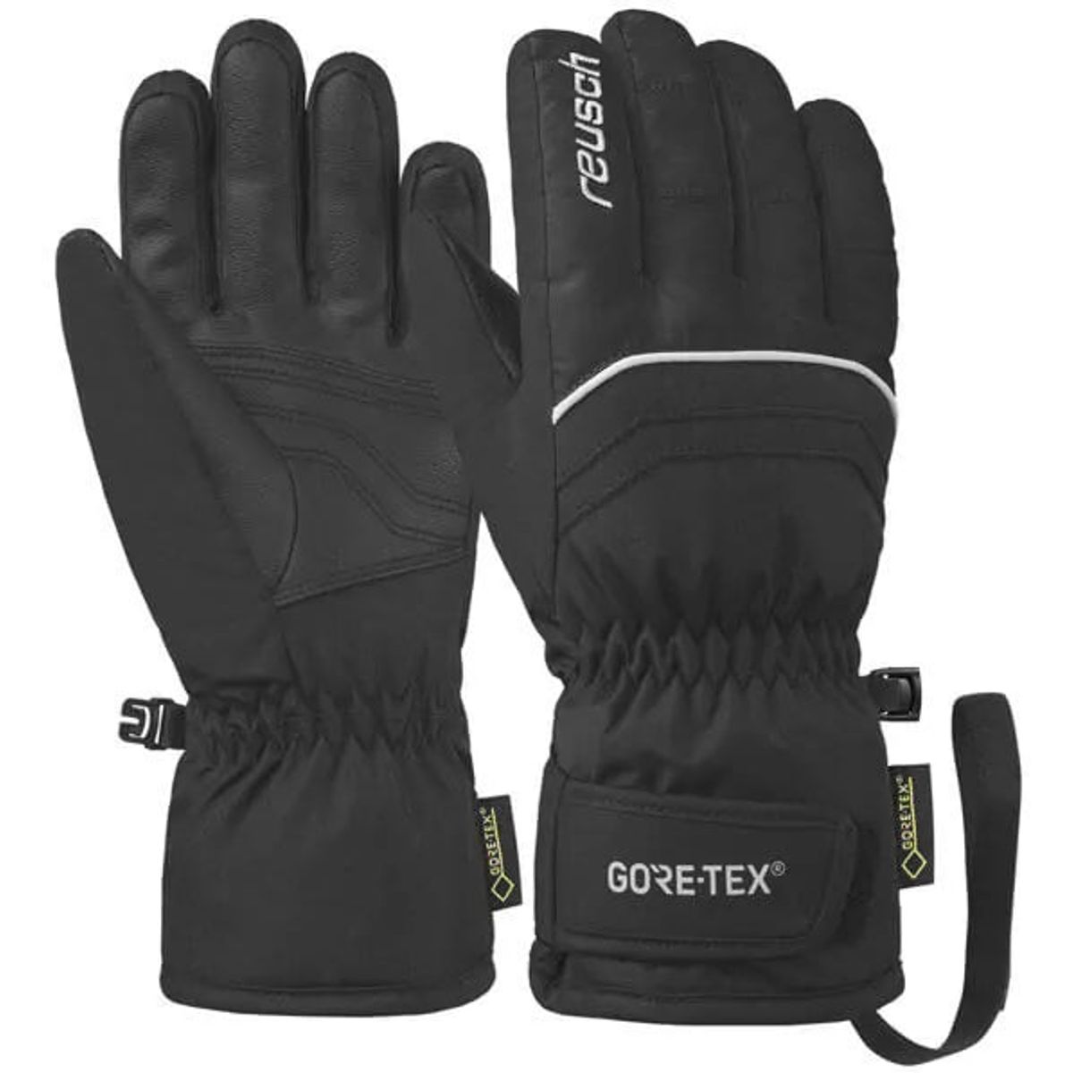 Reusch Tommy GTX® Velcro Junior, Black / 4.5