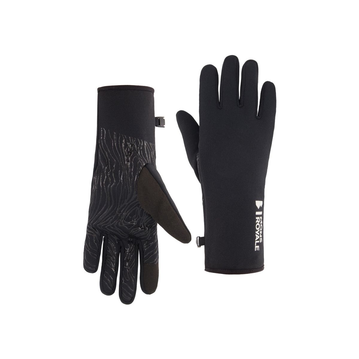 Amp Wool Fleece Glove, Sort / S