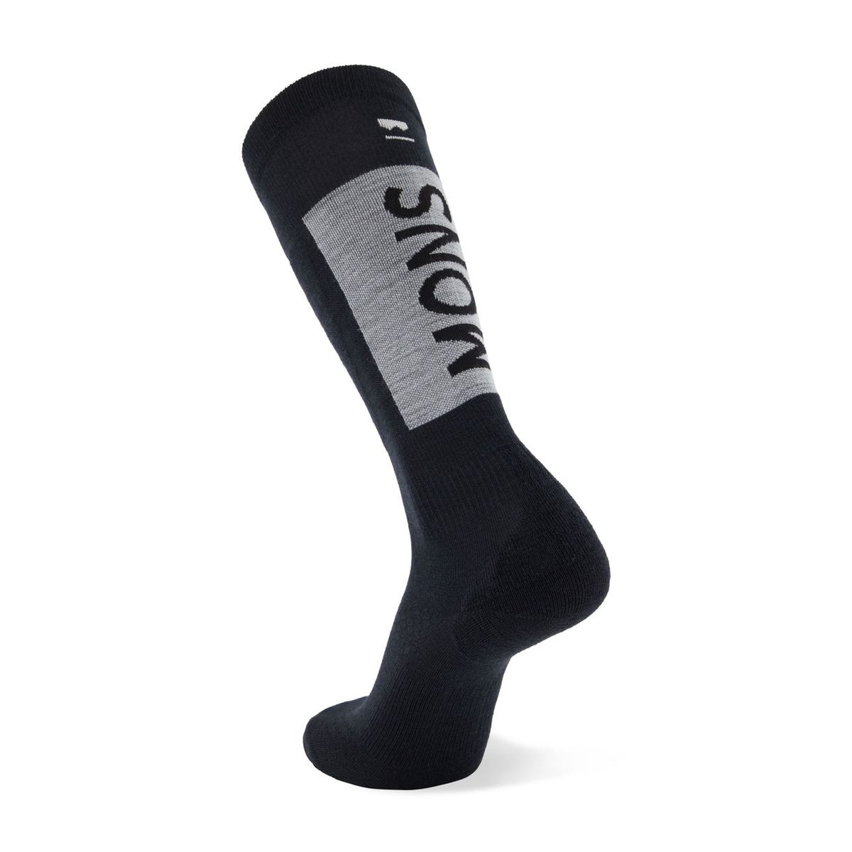 Atlas Merino Snow Sock, Black / S (35-38)