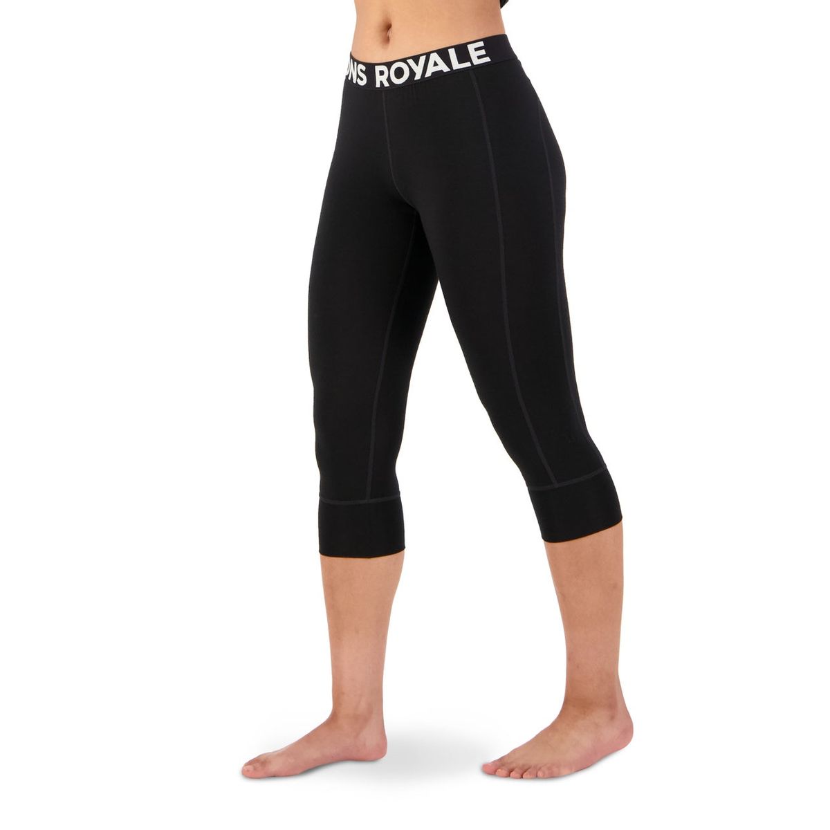 Cascade Merino Flex 200 3/4 Legging (Black), Sort / XS