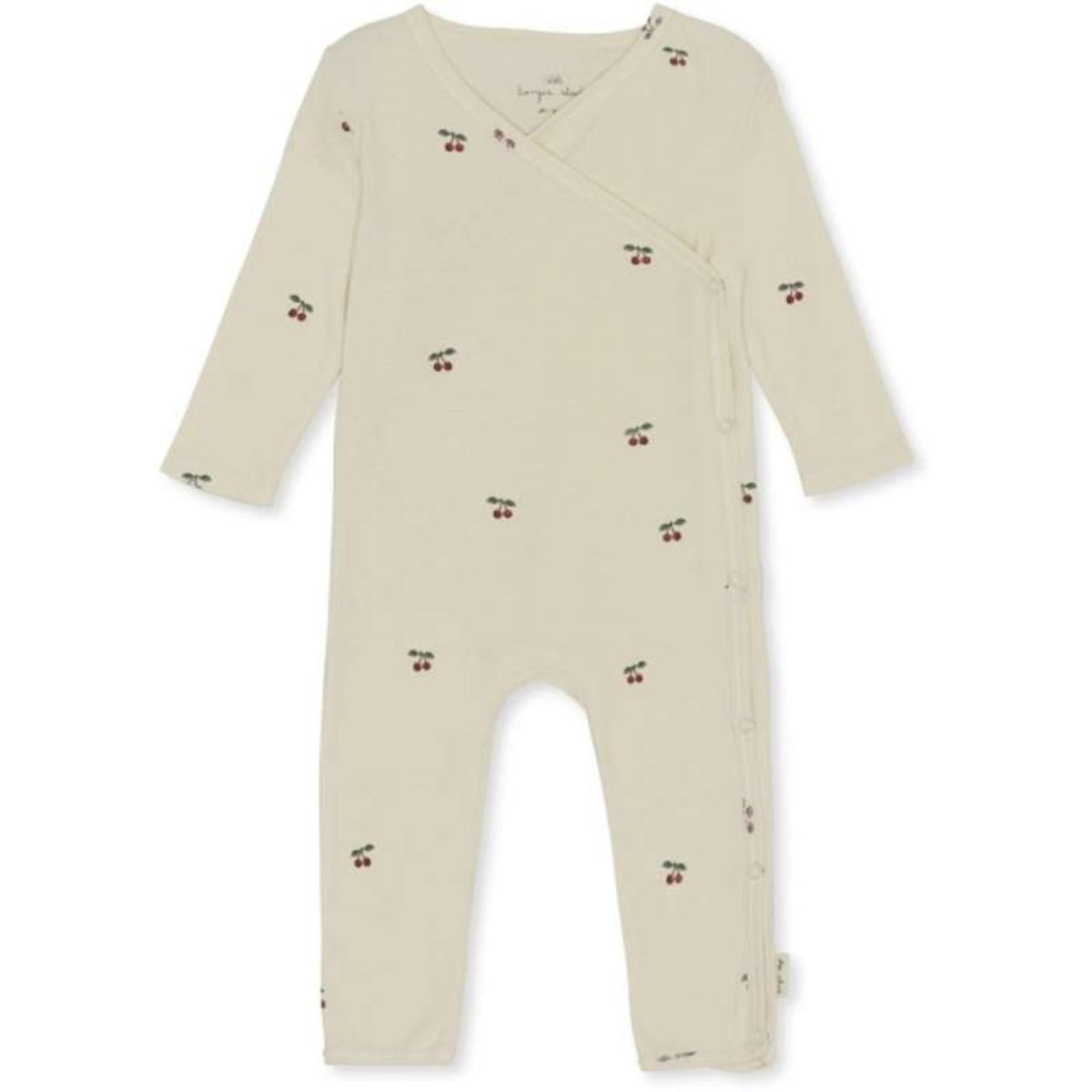 Konges Sløjd Newborn Onesie GOTS - CHERRY