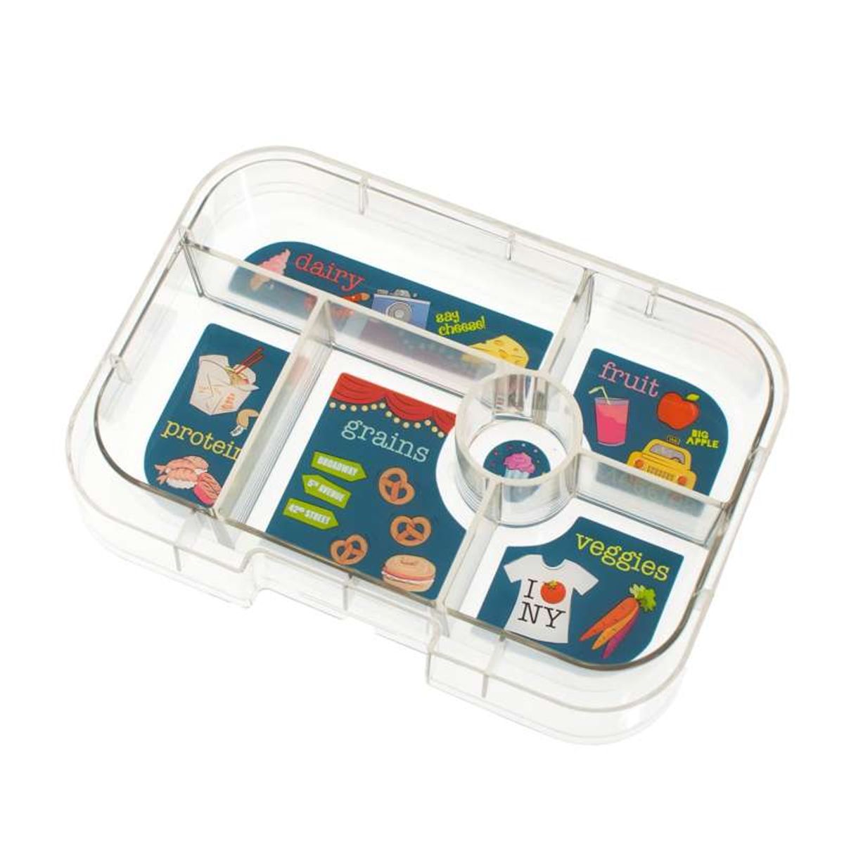 Yumbox Indsatsbakke - Original Tray - 6 rum - New York City