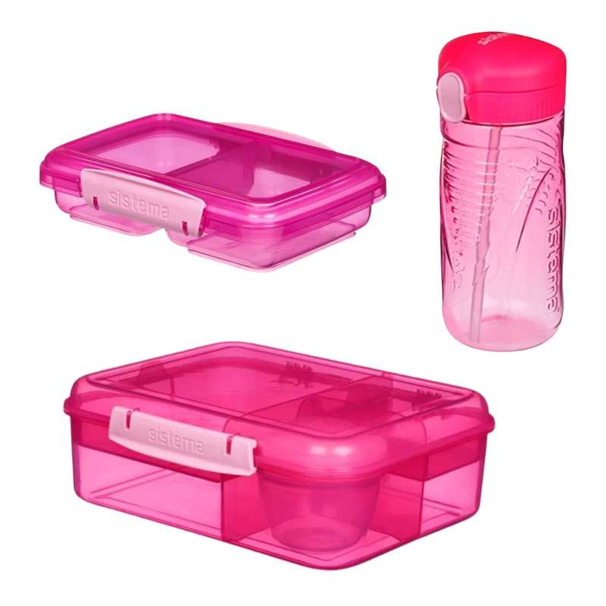 Sistema Madpakke Sampak 4 - Pink