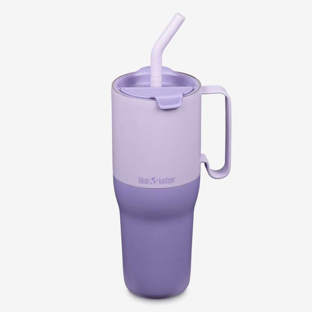 Klean Kanteen Rise Tumbler 1064ml (w/Straw & Flip Straw Lid) - Orchid Bloom