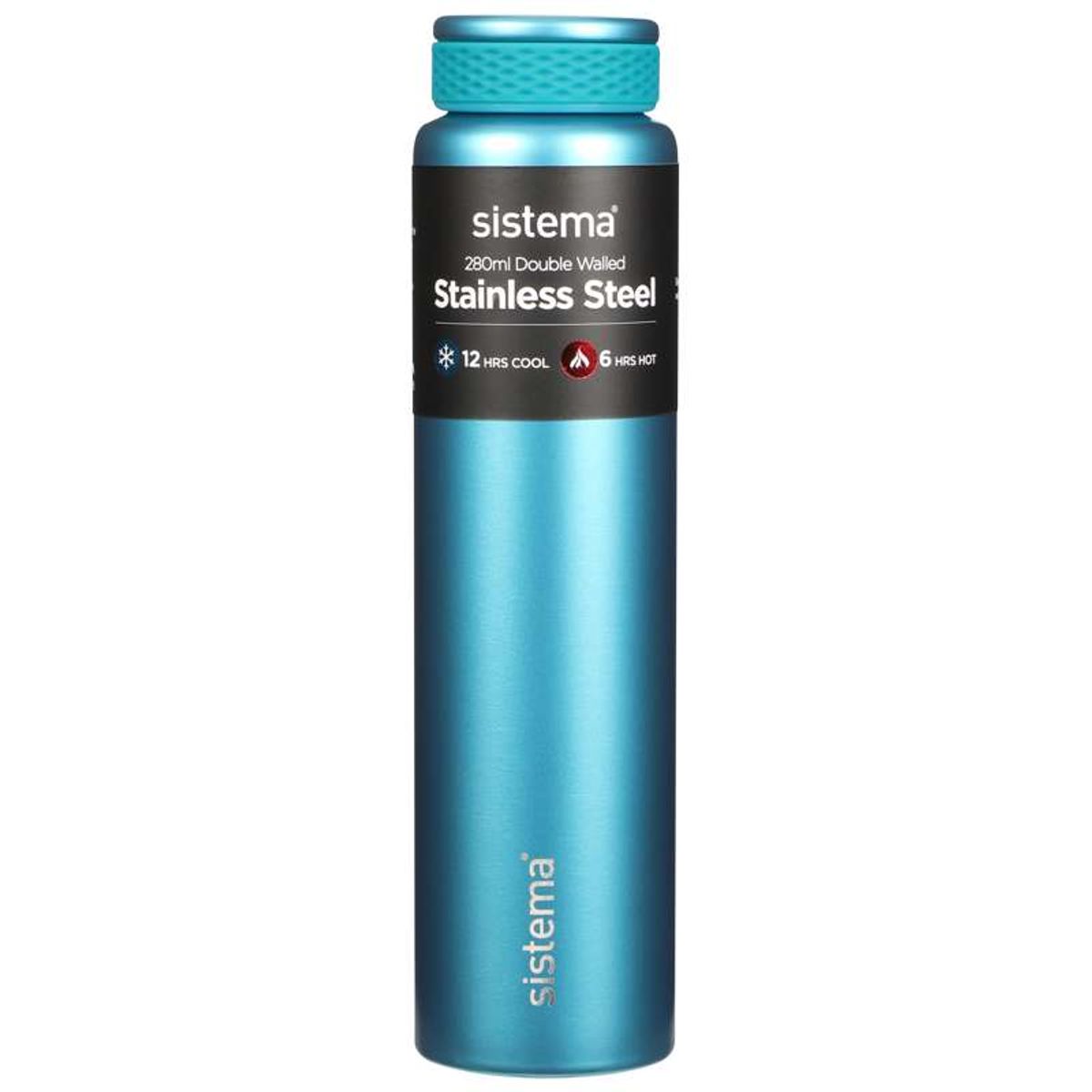 Sistema Termoflaske - Rustfrit Stål - 280ml - Teal