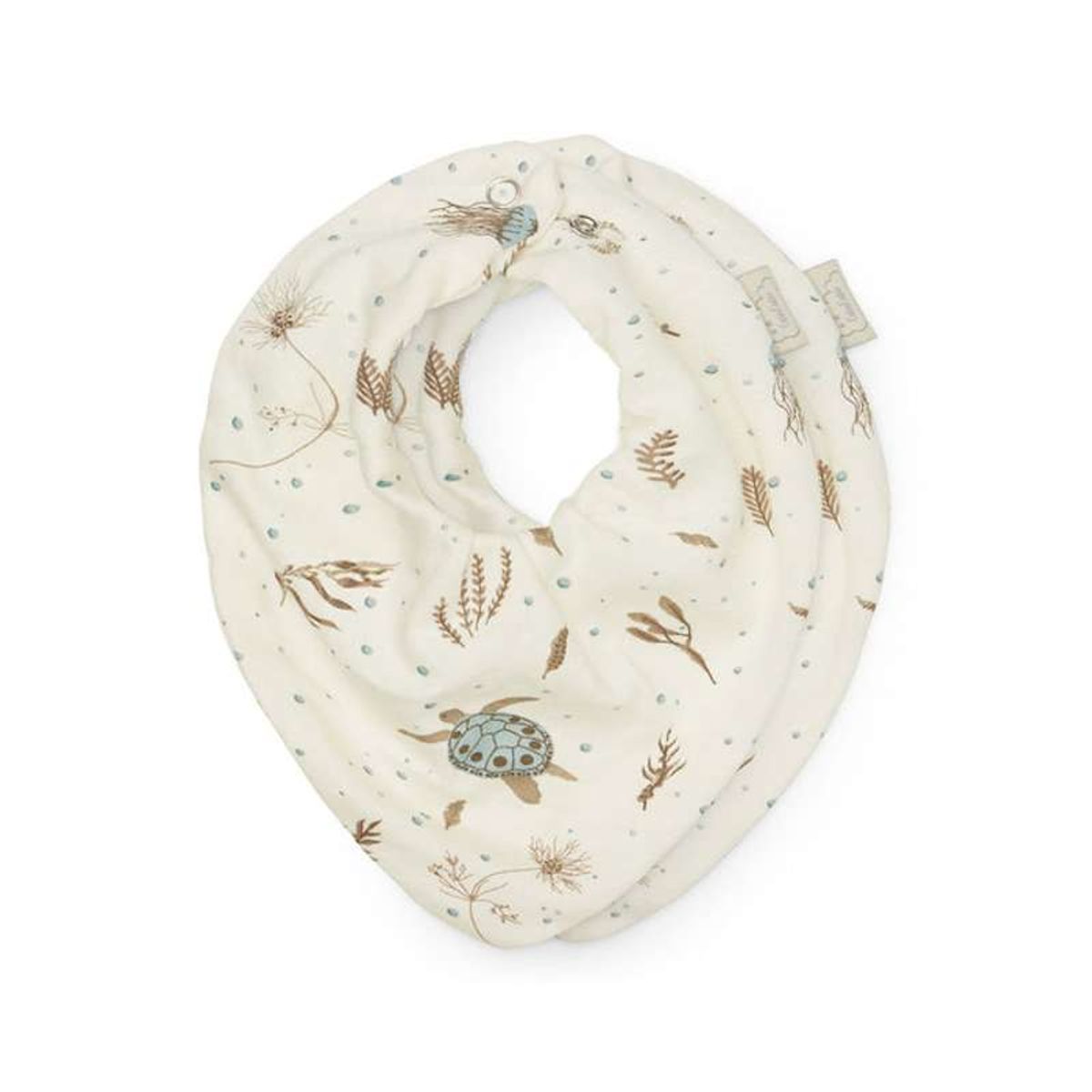 Cam Cam Copenhagen Bandana Savlesmæk - 2-pak - GOTS - Sea Garden