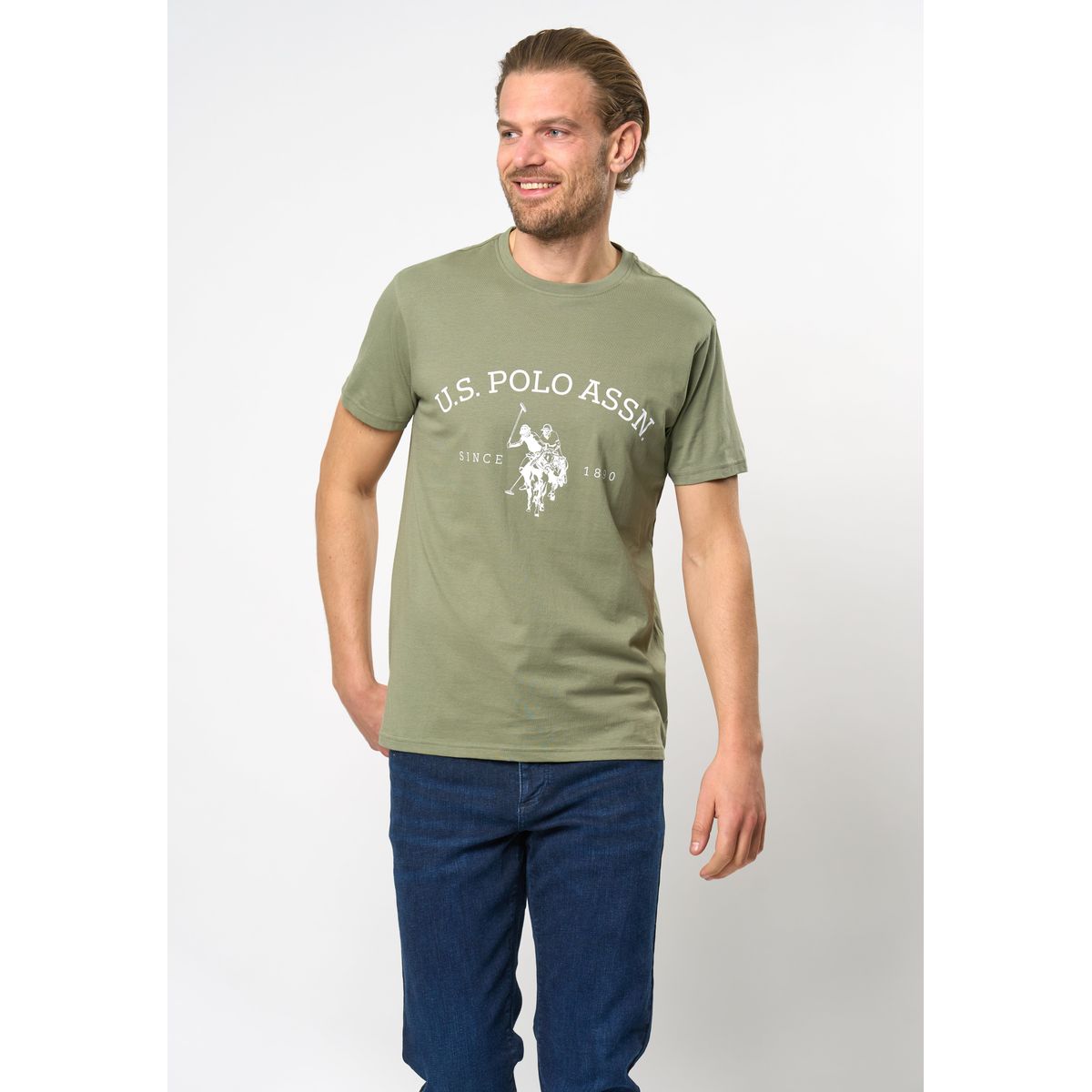 Archibald T-shirt - U.S. Polo Assn - Herre - M