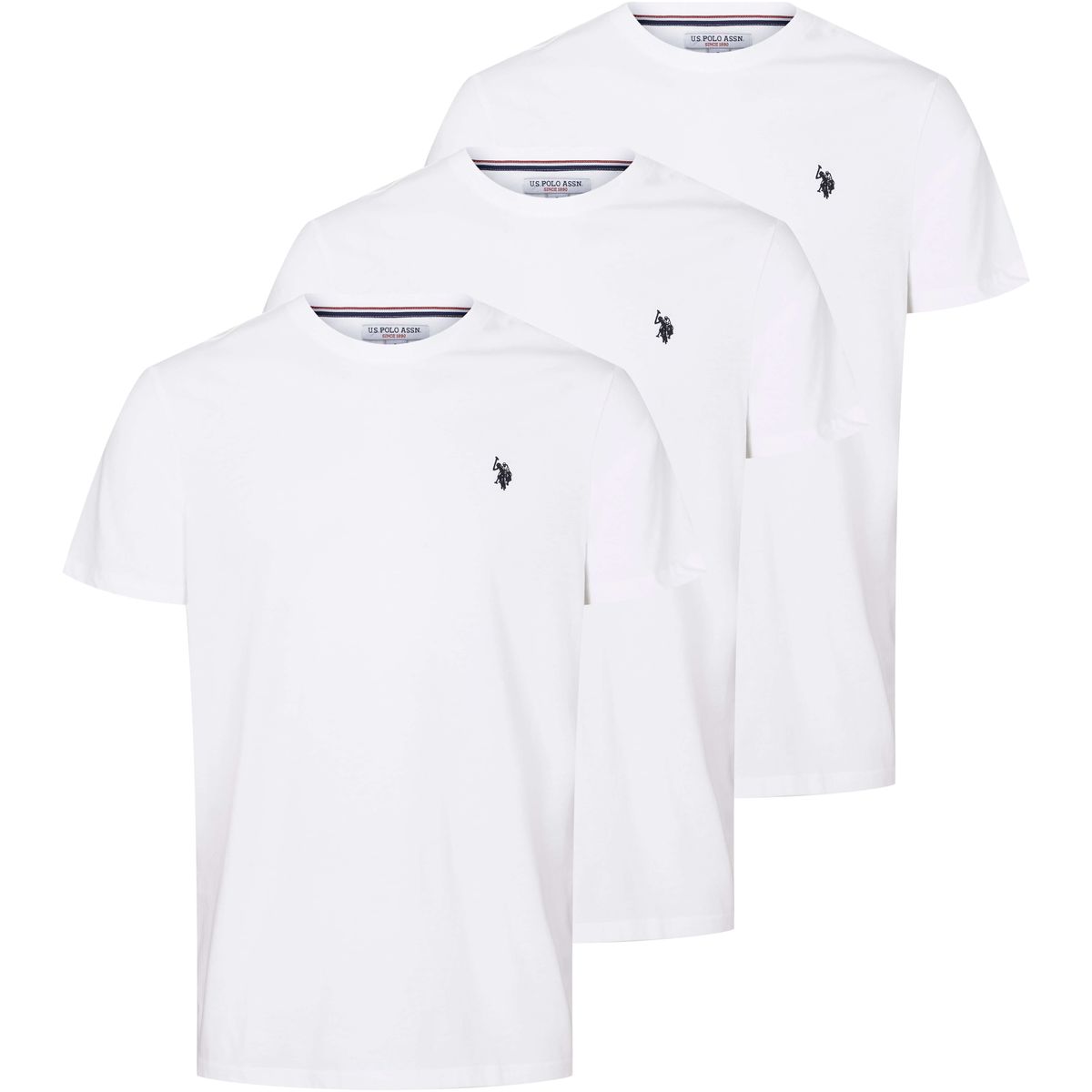 Arjun 3-pack T-Shirts - U.S. Polo Assn - Herre - XXL