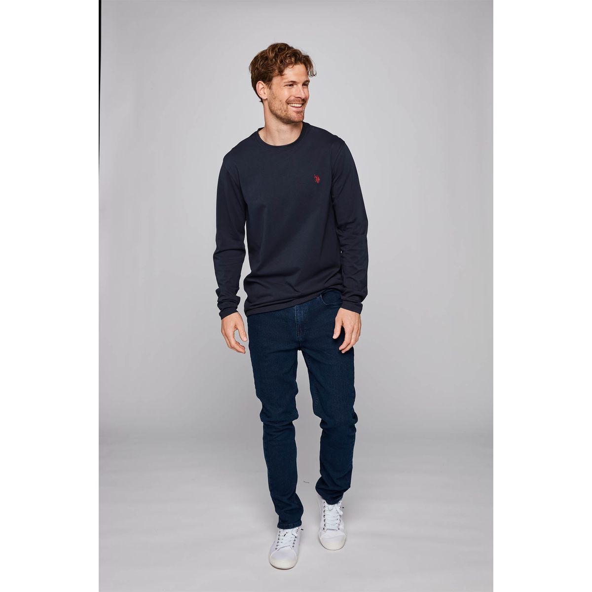 Brolin Long Sleeve T-shirt - U.S. Polo Assn - Herre - L