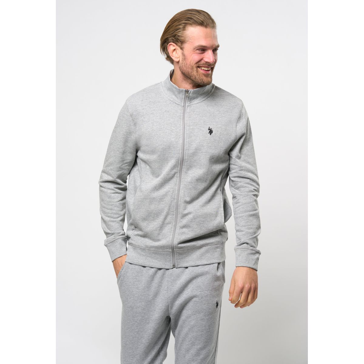 Eran Sweatshirt Full-Zip - U.S. Polo Assn - Herre - XL