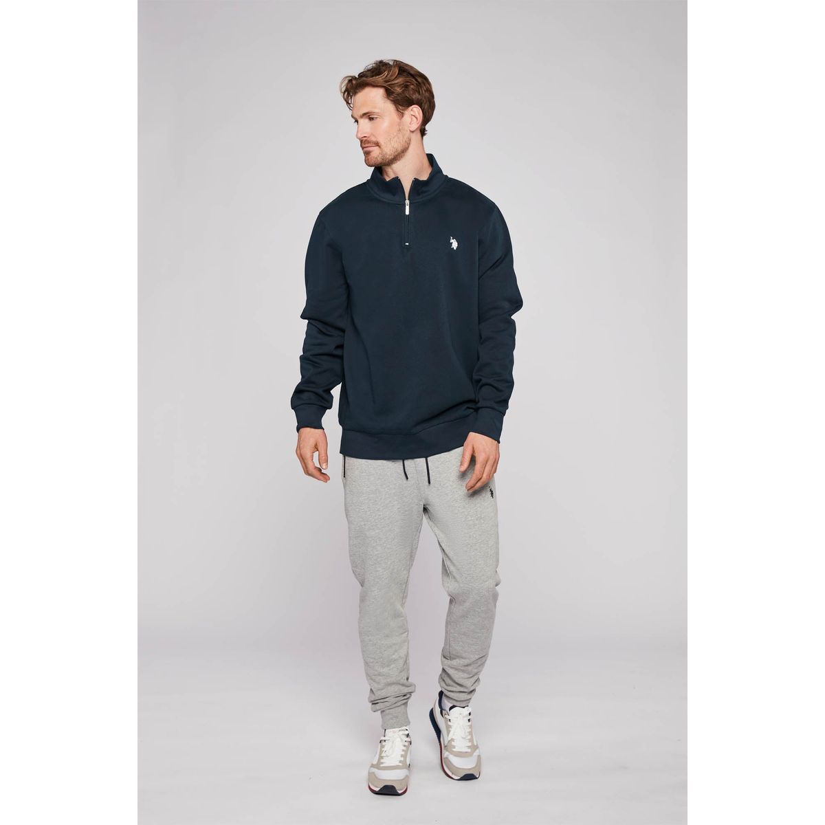 Faik Half-Zip Sweatshirt - U.S. Polo Assn - Herre - M