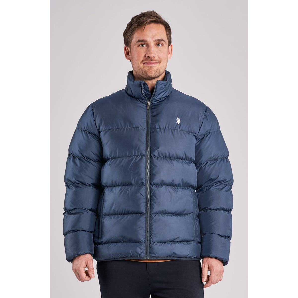 Henrik Quilted Vinterjakke - U.S. Polo Assn - Herre - XXL