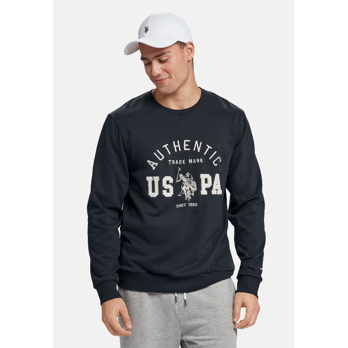 Joe Sweatshirt - U.S. Polo Assn - Herre - L