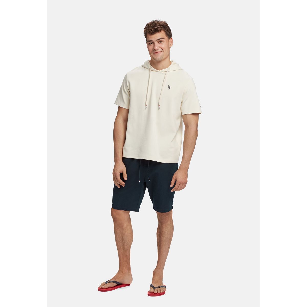 Jorge Linen Shorts - U.S. Polo Assn - Herre - M