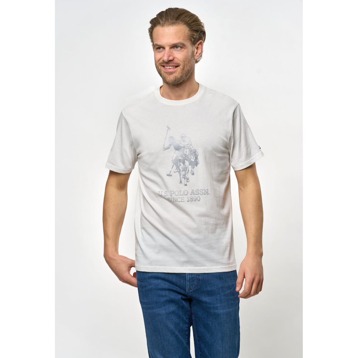 Kalle T-shirt - U.S. Polo Assn - Herre - M