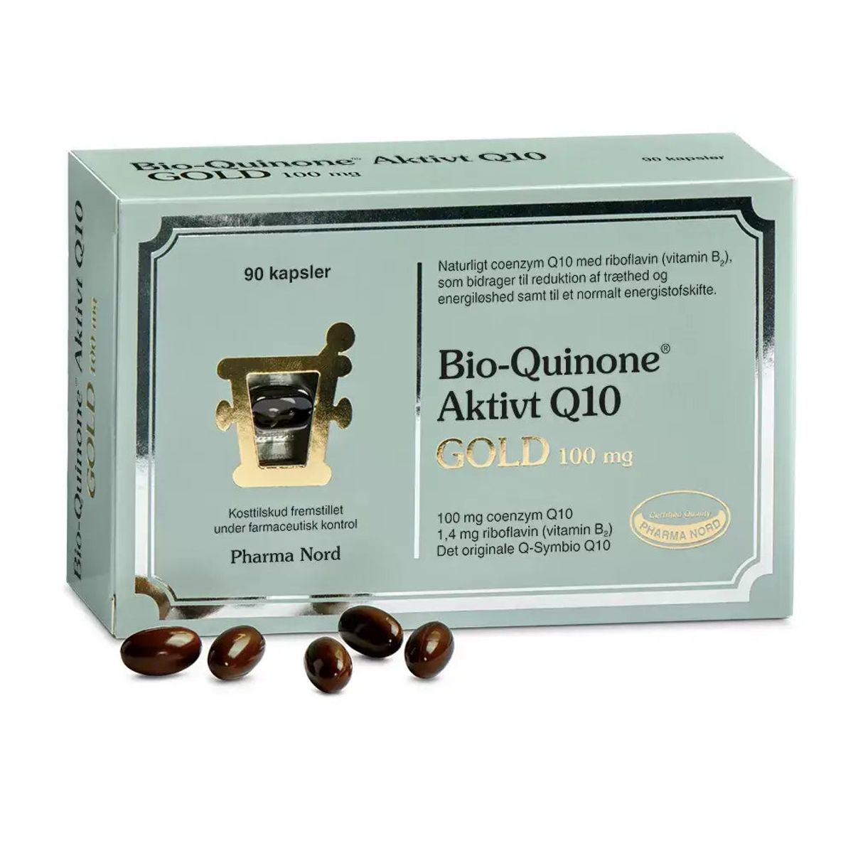 Pharma Nord Bio-Quinone Aktivt Q10 Gold 100 mg 90 stk