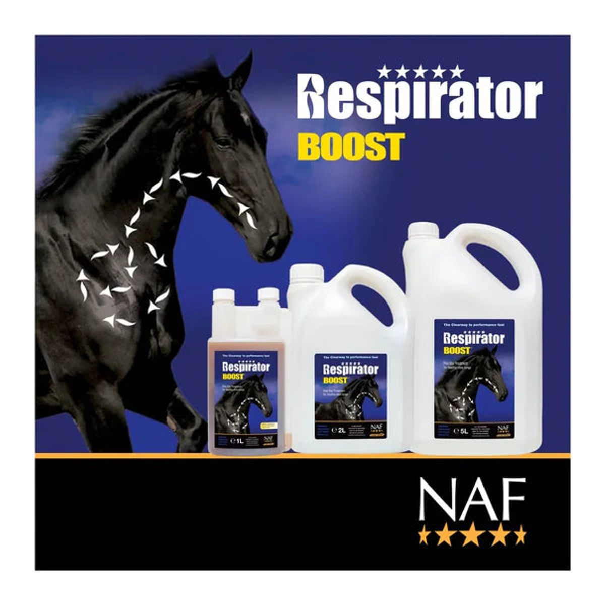 Respirator Boost, flydende 5 liter