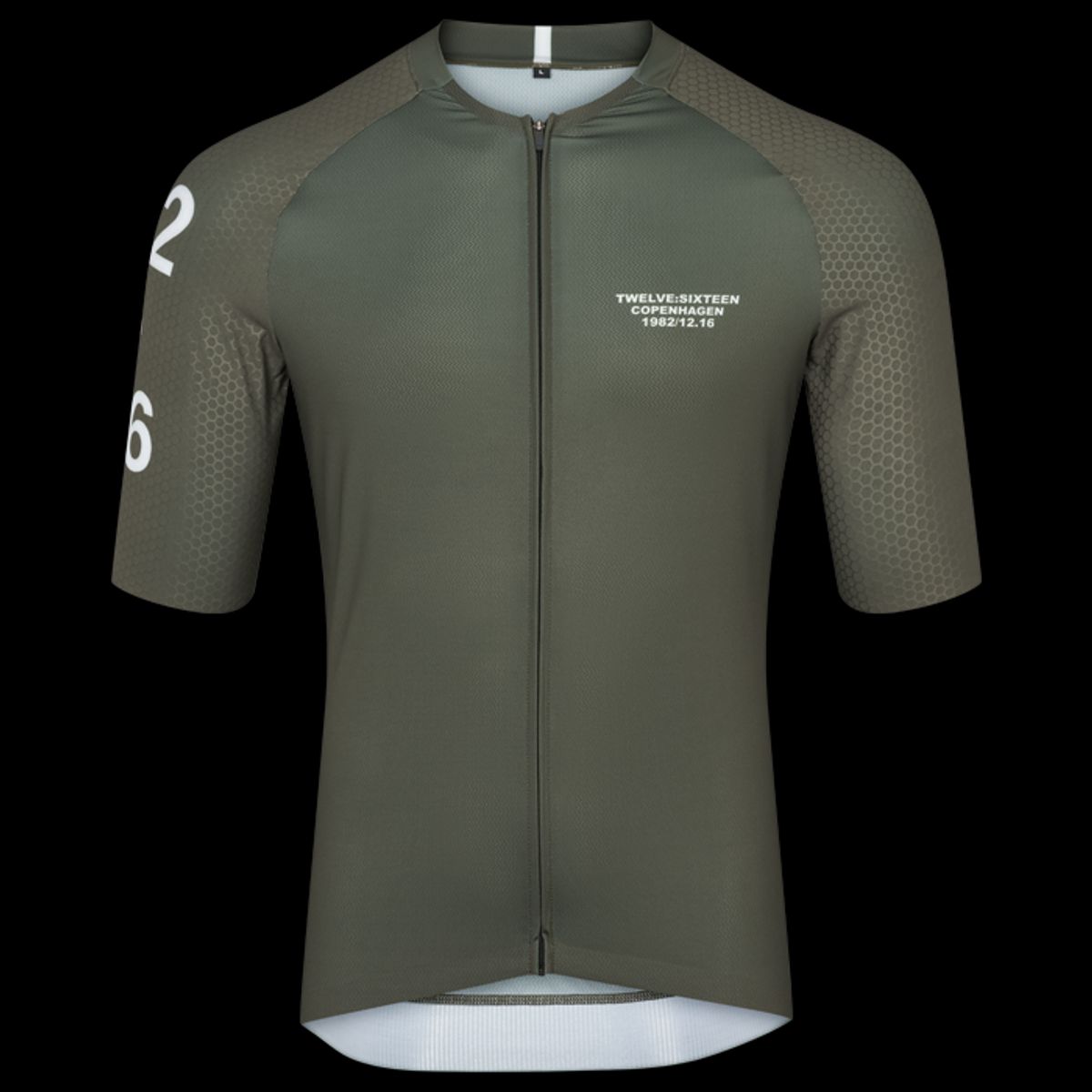 Twelve Sixteen Cykeltrøje Sky Pro Jersey Rilfe Grøn - XL