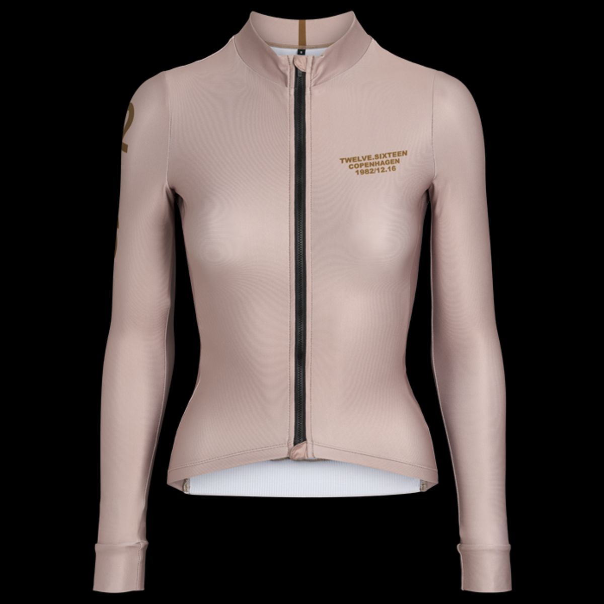 Langærmet Cykeltrøje Sky Beige Kvinder Fit - XXXL