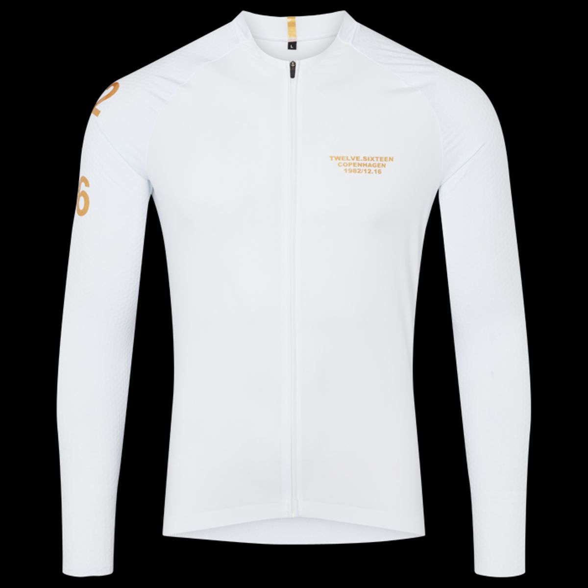 Twelve Sixteen Langærmet Cykeltrøje Sky Pro Let Hvid - XL / White