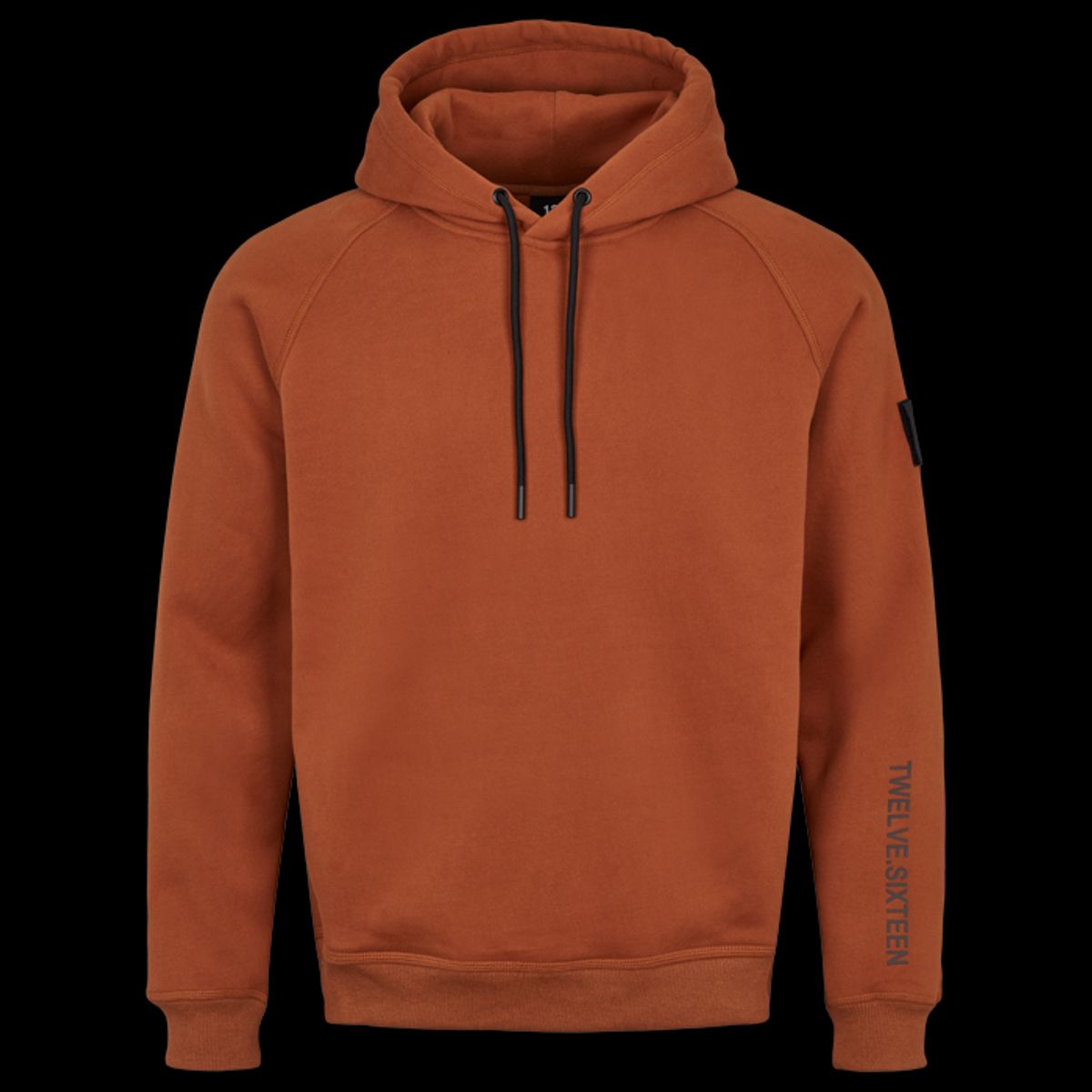 Twelve Sixteen Hoodie Brun Bomuld - Large