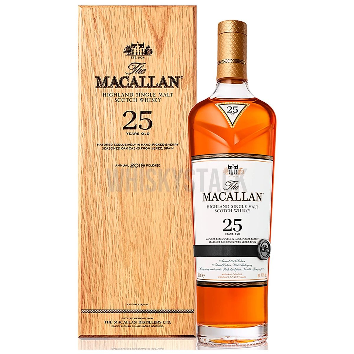 Macallan 25 Years Old Sherry Oak 2019