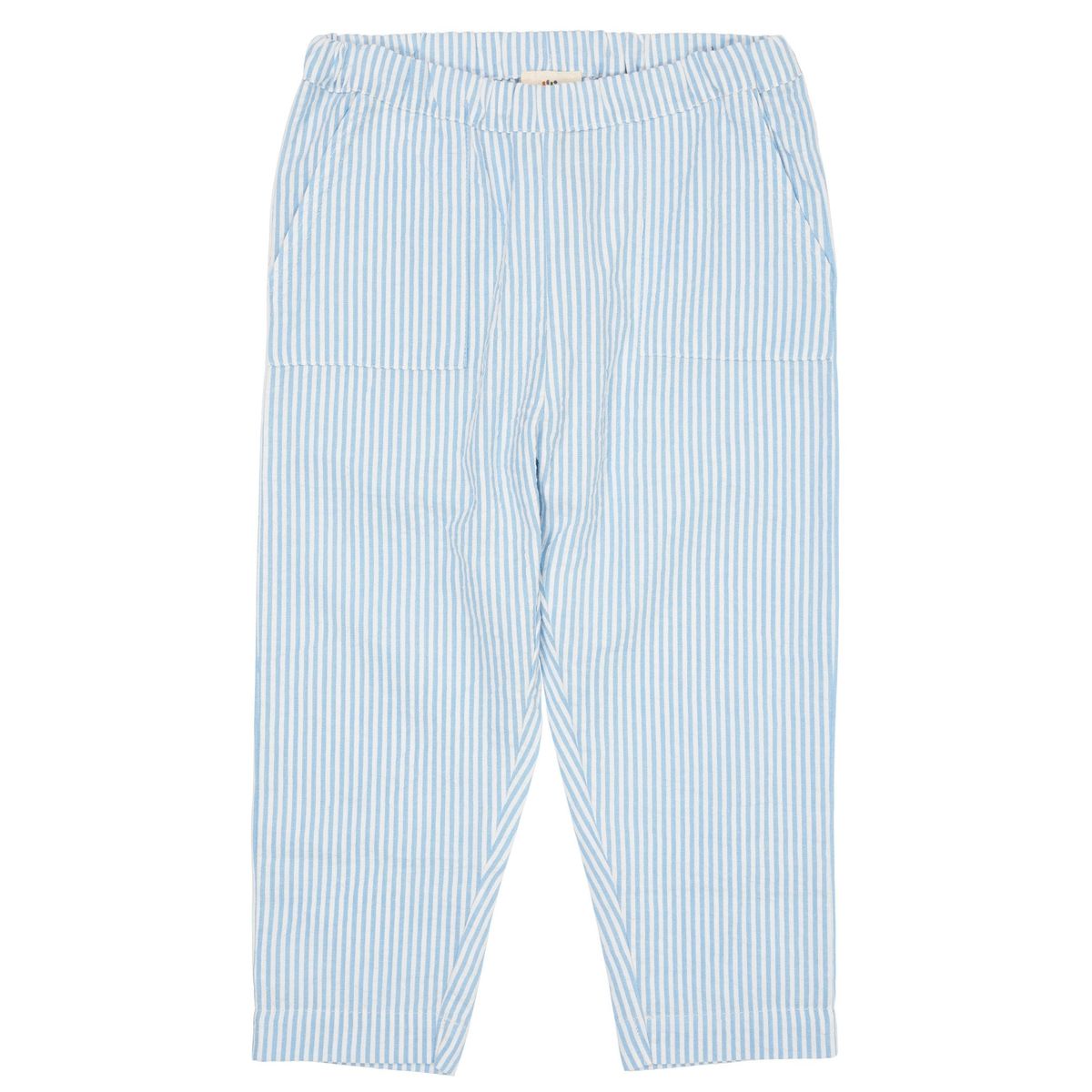 BÆK OG BØLGE BUKS - SKY BLUE W CREAM STRIPE - SKY BLUE W CREAM STRIPE / 122