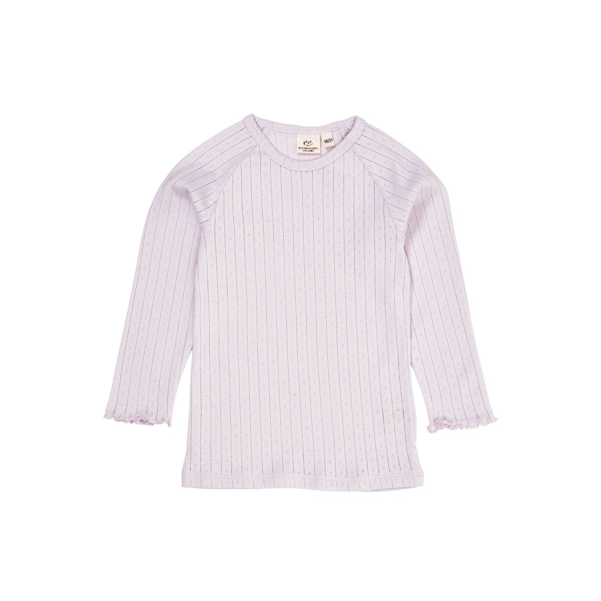 POINTELLE JUNIOR LS T-SHIRT - LAVENDER - LAVENDER / 116