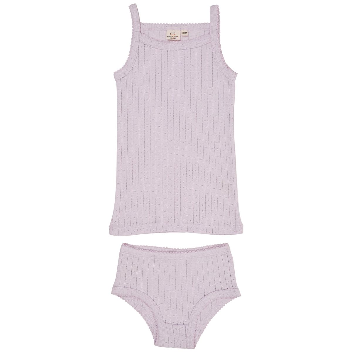 POINTELLE JUNIOR UNDERTØJSSÆT - LAVENDER - LAVENDER / 128