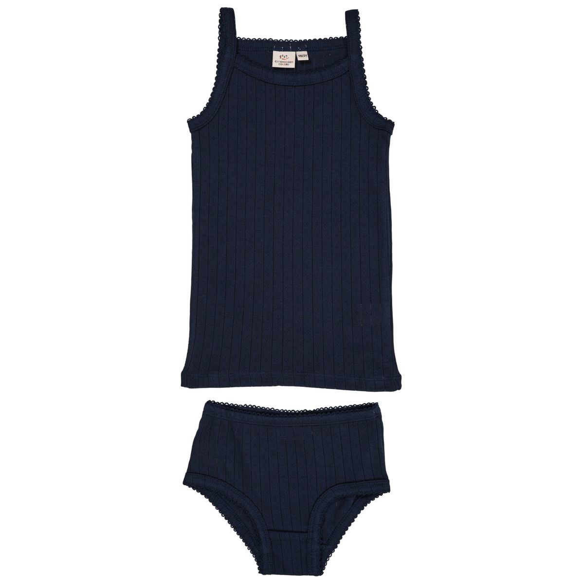 POINTELLE JUNIOR UNDERTØJSSÆT - NAVY - NAVY / 92