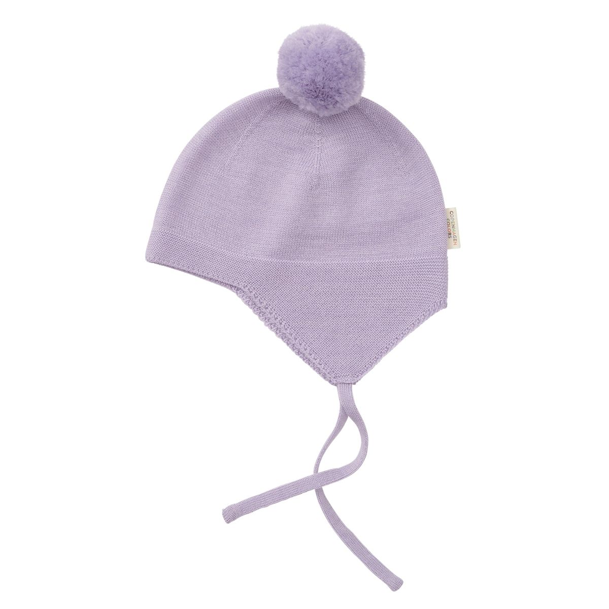 BABY HAT M. KVAST I MERINOULD - LAVENDER - LAVENDER / 44-46/4-9M