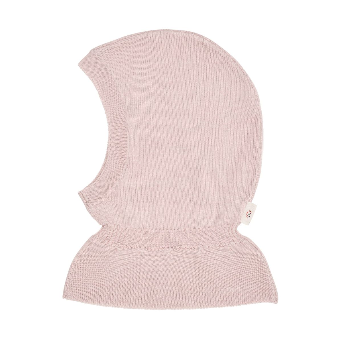 TYNDSTRIKKET ELEFANTHUE I MERINOULD - DUSTY ROSE - DUSTY ROSE / 48-50/9M-3Y