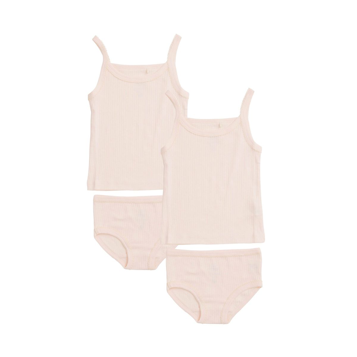 2-PAKKE UNDERTØJ - SOFT PINK - SOFT PINK / 116