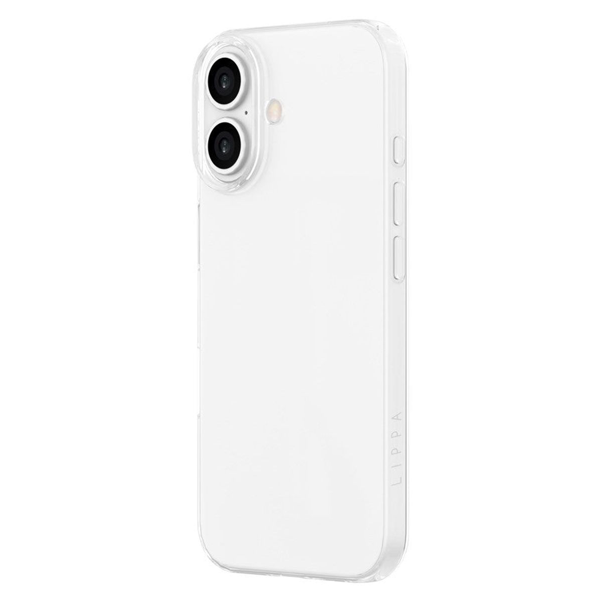 Lippa iPhone 16 Cover, 1 mm Slim TPU, Gennemsigtig