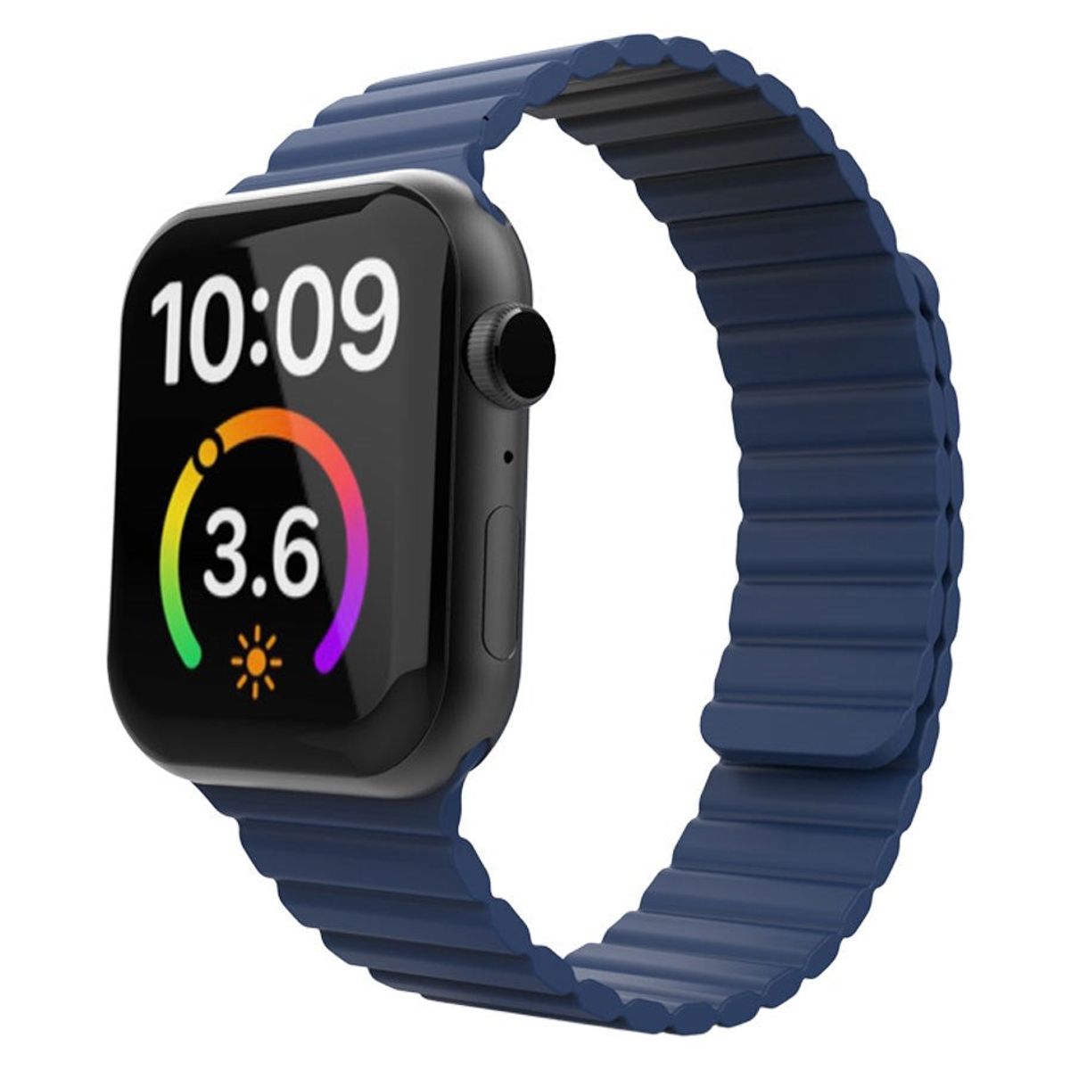 Lippa Apple Watch magnetisk silikonerem 38/40/41, Navyblå