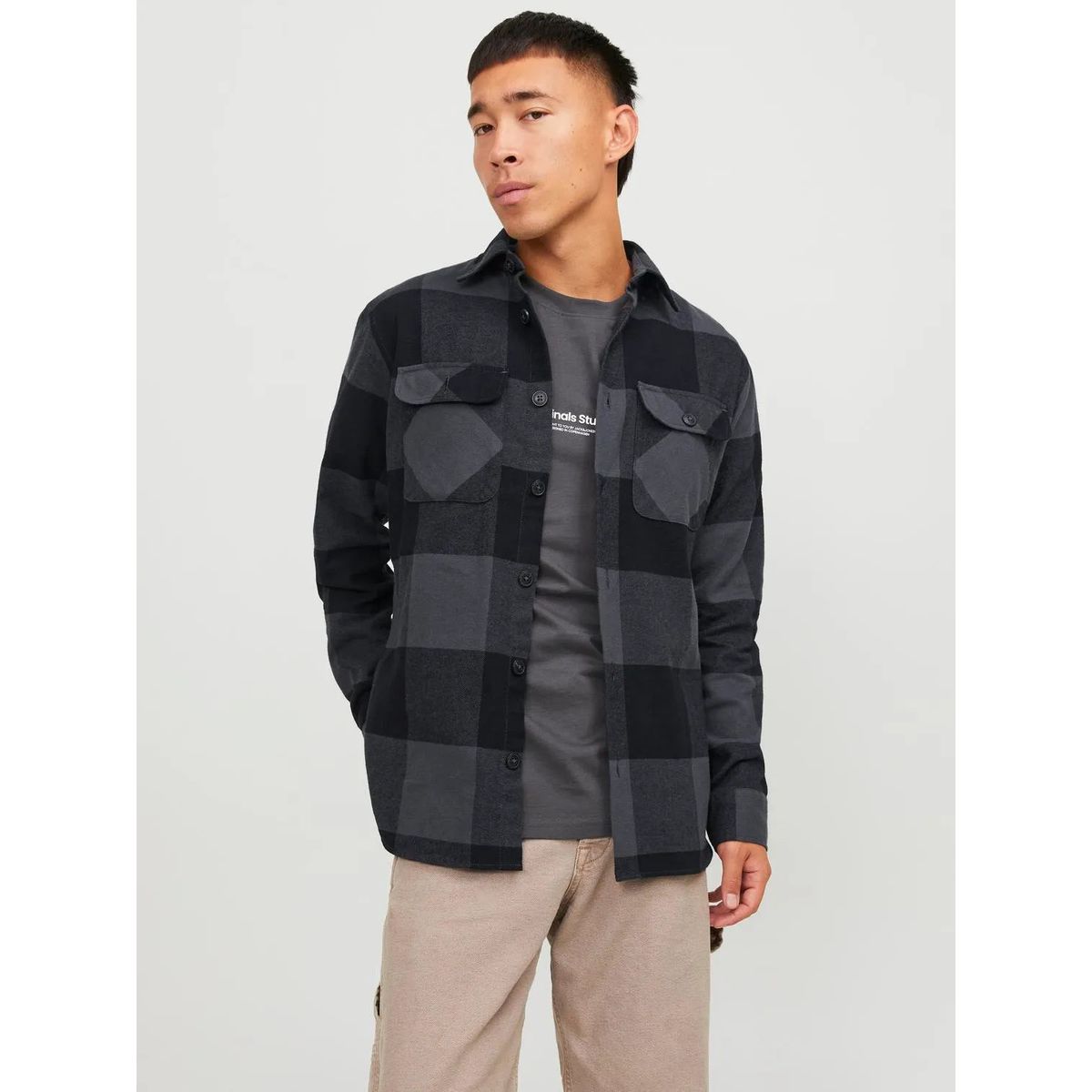 Jack & Jones - OVERSHIRT DARREN