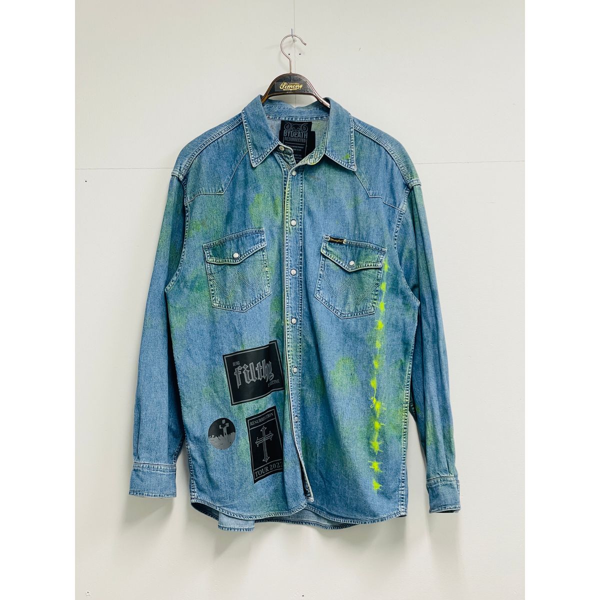 UPCYCLED DENIM SHIRT #2